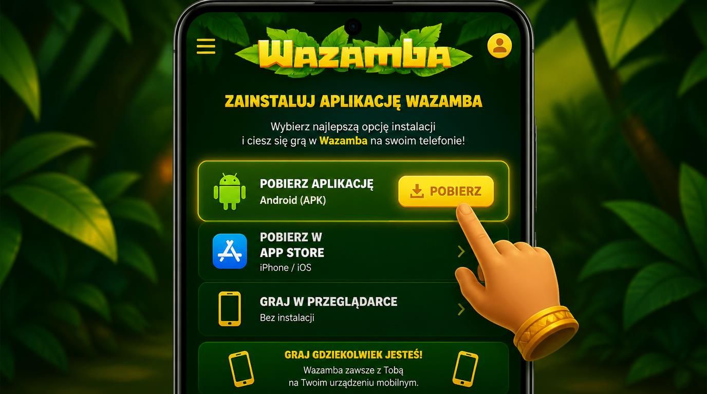 instalacja aplikacji wazamba apk i wersja ios